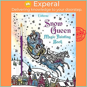 Sách - Snow Queen Magic Painting Book by Susanna Davidson (UK edition, paperback)