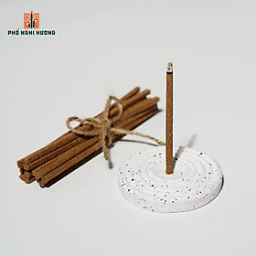 Mua Đế cắm nhang gốm trắng cao cấp thủ công Phổ Nghi Hương tối giản  hiện đại phù hợp cho mọi loại nhang có tăm  không tăm  thanh hương thư giãn