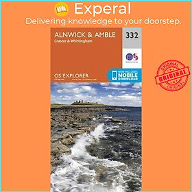 Sách - Alnwick and Amble, Craster and Whittingham by Ordnance Survey (UK edition, paperback)