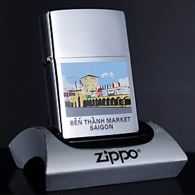 Bật Lửa Zippo 2001 - Bến Thành Market - Sai Gon