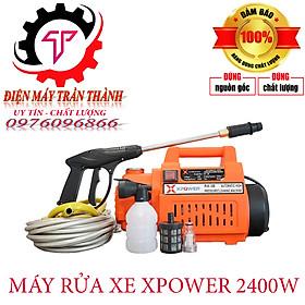 Mua máy rửa xe cao áp Xpower 2400W dây 15m tặng cần nối súng dài bình tạo bọt hàng chính hãng nhập khẩu 2024 bảo hành 12 tháng