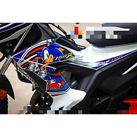 tem rời sonic 150 trắng - decal huyentran