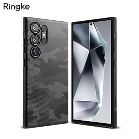 Ốp lưng dành cho Samsung Galaxy S24 Ultra RINGKE Onyx Design - Hàng Chính Hãng