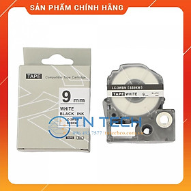 Mua Nhãn in TEPRA - EPSON LC-3WBN (SS9KW) – Chữ đen nền trắng 9MM X 8M  - Dùng cho máy in nhãn TEPRA - EPSON  Hàng nhập khẩu 