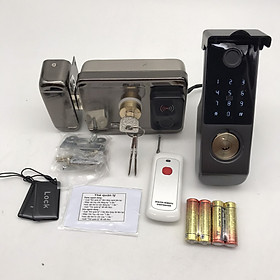 Mua Khóa cửa thông minh chống nước G04R.2M - 2 Mặt vân tay trong ngoài + Remote ( Hàng nhập khẩu)
