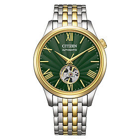Đồng Hồ Nam Citizen Automatic Dây Thép Không Gỉ NH9134-83X - Mặt Xanh (Sapphire)