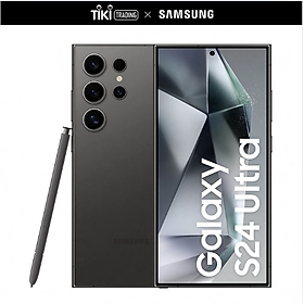 Điện thoại AI Samsung Galaxy S24 Ultra 12GB/512GB, Camera 200MP Zoom 100x, S Pen- Đen- Hàng Chính Hãng