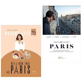 Combo Sách Về Paris: Madame Chic - Rất Thần Thái, Rất Paris + Sống Như Người Paris (Tái Bản) - (Bộ 2 Cuốn Sách Hay/ Sách Bán Chạy/ Tặng Kèm Postcard Greenlife)