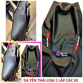 Mua Vỏ bọc yên xe máy hàng thái chống thấm tốt đã may sẵn có logo lắp các loại xe số