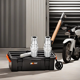 BỘ 2 ĐẦU NỐI HƠI NHANH 1/4" WADFOW - HÀNG CHÍNH HÃNG