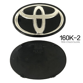 Logo biểu tượng gắn trước đầu xe ô tô Toyota Nhựa PMMA phủ thủy tinh hữu cơ