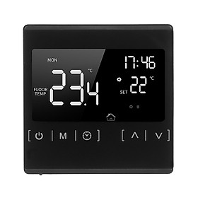 Smart Touchscreen Thermostat for Home Programmable Electric Water Heating System Thermoregulator AC 85-250V Temperature