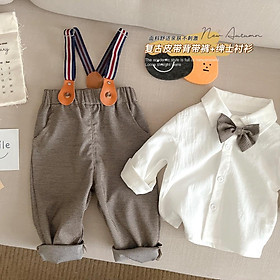 Set công tử 2 món cá tính cho bé trai hàng QCCC