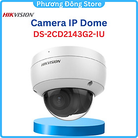 Camera IP bán cầu 4MP HIKVISION DS-2CD2143G2-IU,HÀNG CHÍNH HÃNG