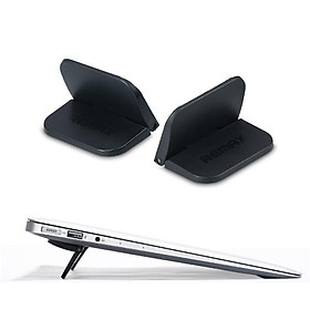 Giá đỡ tản nhiệt mini siêu nhỏ gọn cho Macbook / laptop hiệu Remax X2 (thiết kế chắn chắn, nhỏ gọn tiện dụng) - Hàng nhập khẩu