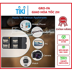 Bộ Tua Vít Đa Năng Sửa Chữa Đồ Điện Tử , Đồng Hồ , Mắt Kính Đa Năng 25 Đâu - Chính Hãng 