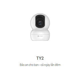 Mua Camera IP Wifi Trong Nhà EZVIZ TY2 2MP 1080p - Hàng Chính Hãng