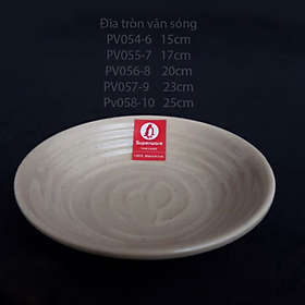 Mua Đĩa Tròn Nâu Nhám Nhựa Melamine Cao Cấp Dùng Trong Nhà Hàng  Quán Ăn