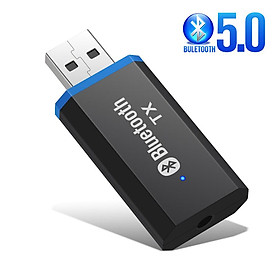 USB Bluetooth Audio Transmitter Plug and Play Smart Adapter For TV PC Headphones