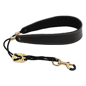 Neck Strap Adjustable Length Leather Padded for Soprano