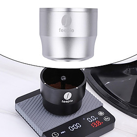 Hình ảnh Coffee Powder Picker Magnetic Aluminum Alloy Feeding Cup for Grinder 51/58mm