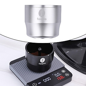 Coffee Powder Picker Magnetic Aluminum Alloy Feeding Cup for Grinder 51/58mm