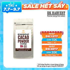 Bột CaCao Nguyên Chất 100% DK Harvest 100g, 200g, 500g