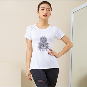Áo tập Yoga họa tiết bàn tay Hamsa Omkar Yoga