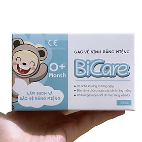 Gạc vệ sinh răng miệng Bicare cho bé