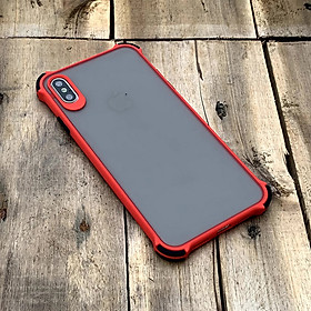 Ốp lưng chống sốc toàn phần dành cho iPhone XS MAX - Màu đỏ