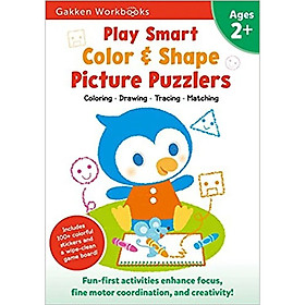 Sách Play Smart Color & Shape Picture Puzzlers 2+