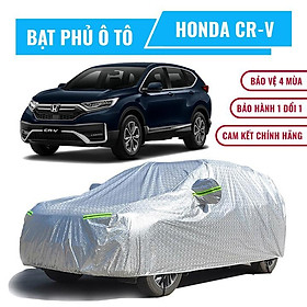 Bạt che phủ xe ô tô 7 chỗ Honda CR-V, Bạt trùm xe hơi 5 chỗ cao cấp chất liệu vải PEVA chống nắng mưa, bạt xe crv