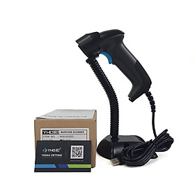 Mua Máy quét mã vạch có dây YHD 6200D 2D đọc mã vạch Barcode(1D) Qrcode(2D) dùng dây trực tiếp cắm cổng USB Máy tính  Laptop - Hàng Nhập Khẩu