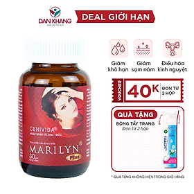 Viên Uống Cân Bằng Nội Tiết Tố, Cải Thiện Sinh Lý Nữ Marilyn (Hộp 30 viên)