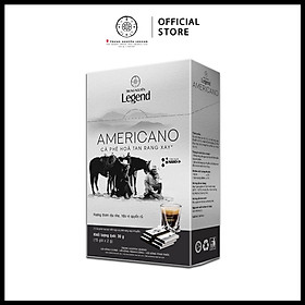 Trung Nguyên Legend - Cà phê hòa tan rang xay Americano - Hộp 15 gói x 2gr