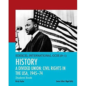 Sách - Pearson Edexcel International GCSE (9-1) History: A Divided Union: Civil by Kirsty Taylor (UK edition, paperback)