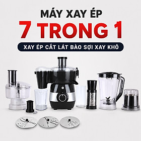 Mua Máy Xay Thực Phẩm Đa Năng &amp  Trong 1 Mishio MK323 - Hàng Chính Hãng