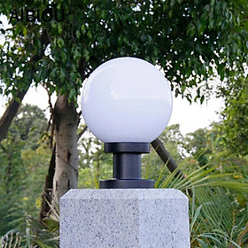 Mua Đèn trụ cổng hình tròn phi 200mm và 300mm - Tặng kèm bóng 5w
