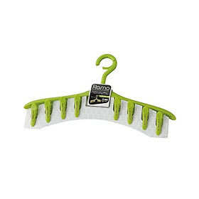 Mua Móc phơi 8 kẹp màu xanh