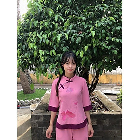 ĐỒ LAM ĐI CHÙA Đài Loan Đũi Cao Cấp