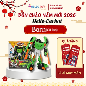 Đồ Chơi Mô Hình Lắp Ráp Xe Hơi Biến Hình HELLO CARBOT Born (Cỡ Lớn)
