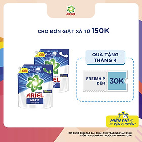 Combo 2 Nước Giặt Ariel Khử Mùi Ẩm Mốc 3.2kg