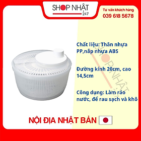 Mua Rổ quay rau nội địa Nhật Bản