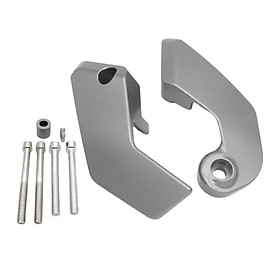 Frame Sliders Anti Crash Pads Aluminum alloy Red