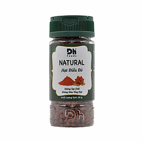 Natural Hạt điều đỏ 50g Dh Foods - Nguyên chất 100%