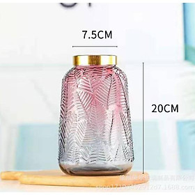 Mua Lọ hoa thủy tinh nhiều màu sắc kích thước 20*7.5cm