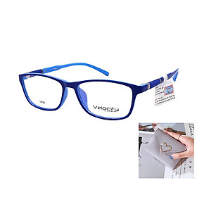 Gọng kính, mắt kính chính hãng VELOCITY VL36459 162 - Tặng 1 ví cầm tay (màu ngẫu nhiên)