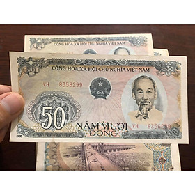 Mua Tờ 50 đồng Việt Nam bao cấp  tiền cổ sưu tầm