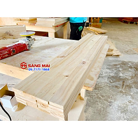 [MS78] Thanh gỗ thông dày 1cm x 4cm x dài 50cm + láng mịn 4 mặt