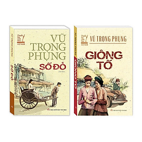 Sách - Combo 2 cuốn Danh tác văn học Việt Nam - Số đỏ ( bìa mềm) + Giông Tố (tái bản bìa mềm)